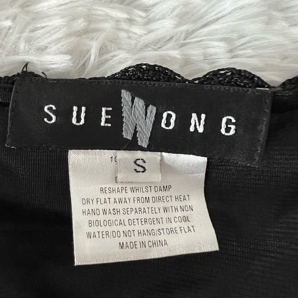 VINTAGE Sue Wong BodyCon knit dress with beads - Picture 12 of 12